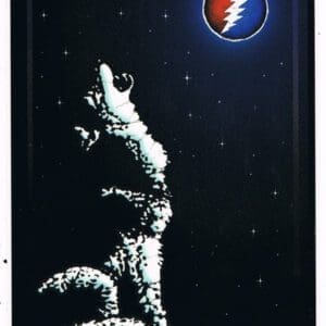 Grateful Dead Wolf Sticker 5.5" | BluntPark.com