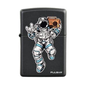 Zippo Lighter | Pulsar Space Jam | Black Matte | BluntPark.com