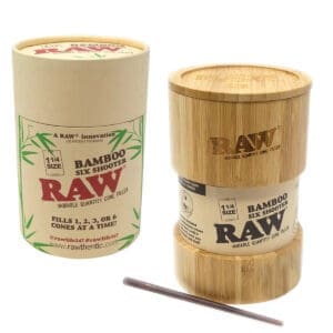 RAW Bamboo Six Shooter Cone Filler | BluntPark.com