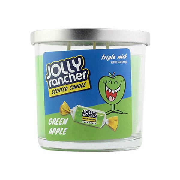 Jolly Rancher Candy Scented Candle | Green Apple - Image 3