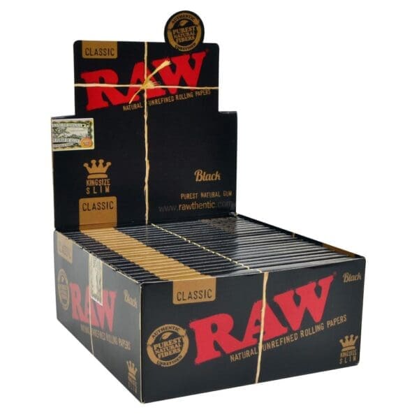 Raw Black Classic Rolling Papers - Image 4