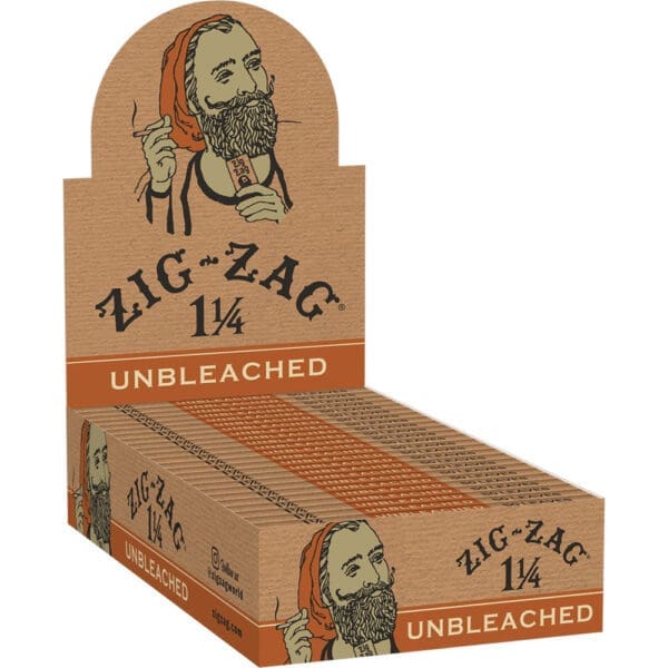 Zig-Zag Unbleached Rolling Papers - Image 2