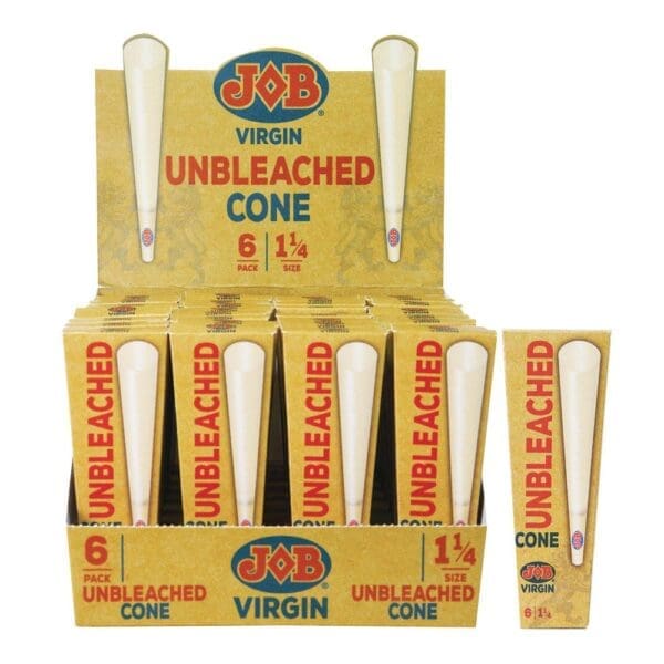 JOB Virgin Unbleached Cones - Image 3