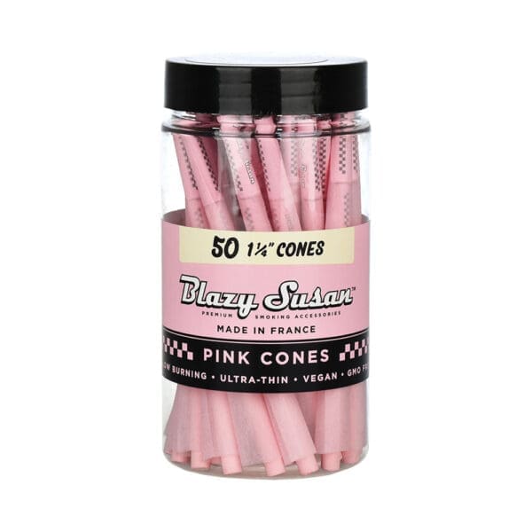 Blazy Susan Pink Pre-Rolled Cones | 50pk - Image 4