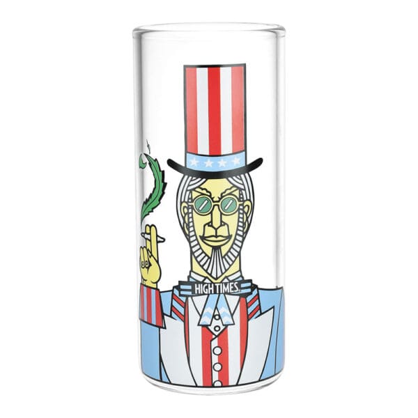 High Times x Pulsar Gravity Water Pipe - Uncle Sam / 11.5" / 19mm F - Image 3