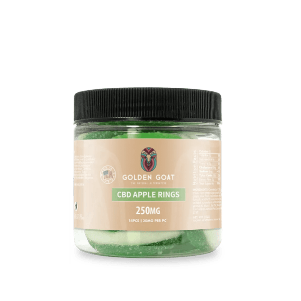 CBD Gummies 250MG - Apple Rings