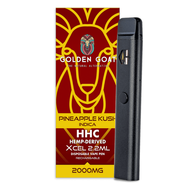 HHC Vape Device, 2000mg, Rechargeable/Disposable - Pineapple Kush