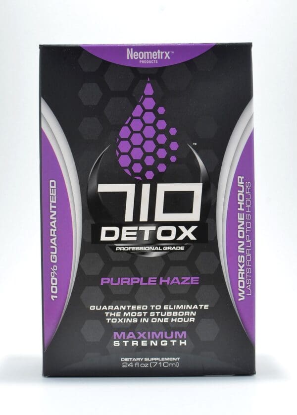 Pure Detox 710 Premium Kit (2 - 12oz + 6 Caps) - Purple Haze - Image 2