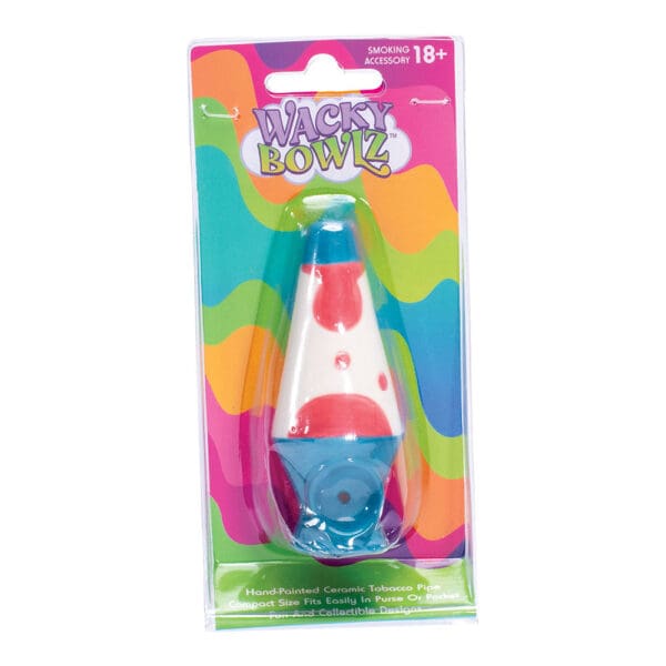 Wacky Bowlz Lava Lamp Ceramic Pipe - 3.75" - Image 2