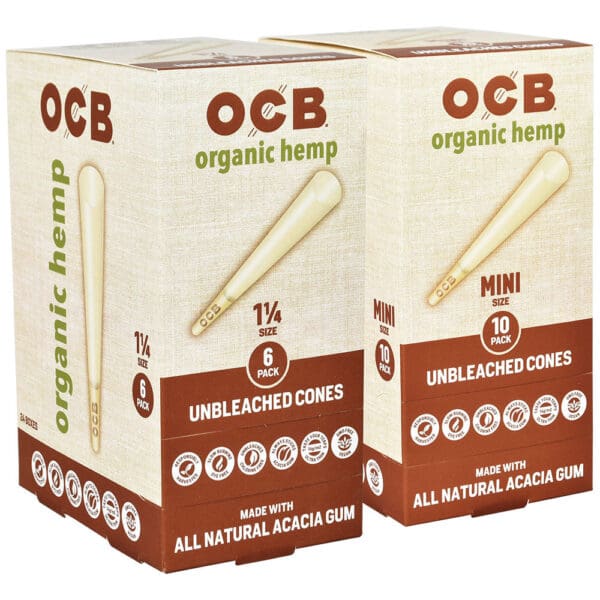 OCB Organic Hemp Cones | 24pc Display