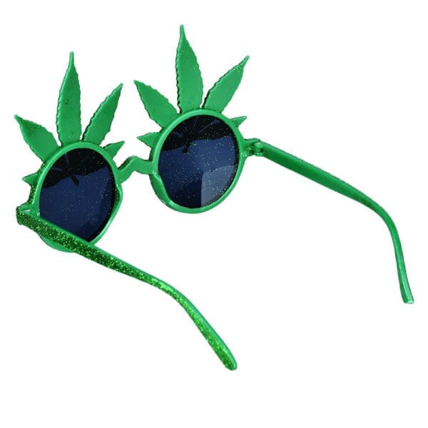 420 Hemp Leaf Glasses - 10pc Set - Image 2