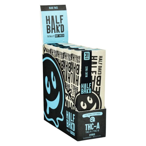 Half Baked THCA Disposable Vape | 3g | 5pc Display - Image 2