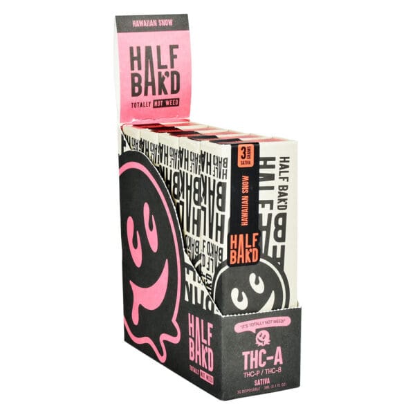 Half Baked THCA Disposable Vape | 3g | 5pc Display - Image 3