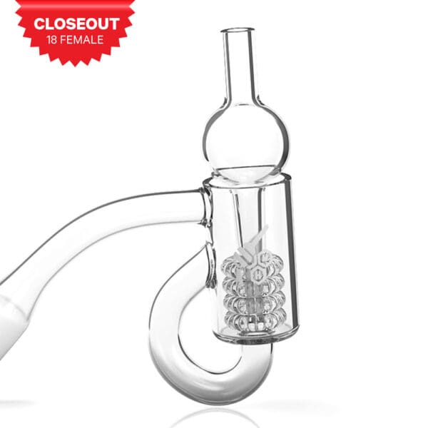 HONEY RECYCLER QUARTZ BANGER - 45° DEGREE | YL - Image 5