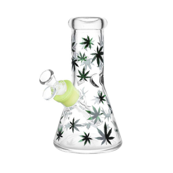 420 Celebration Glass Beaker Water Pipe | 8" | 14mm F - Image 2