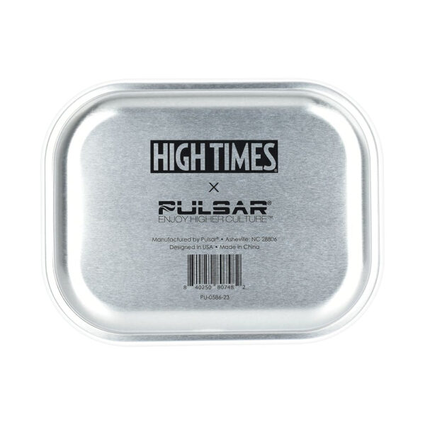 High Times x Pulsar Mini Metal Rolling Tray - High Times Approved / 7"x5.5" - Image 2