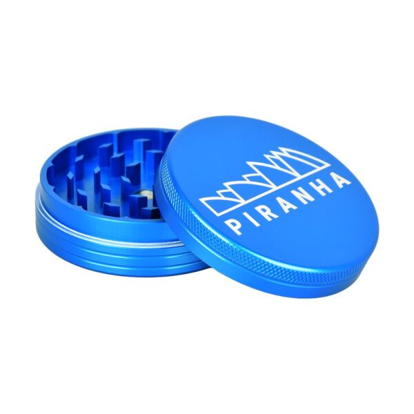 Piranha Compact Aluminum Grinder | 2pc | 2.5" - Image 2