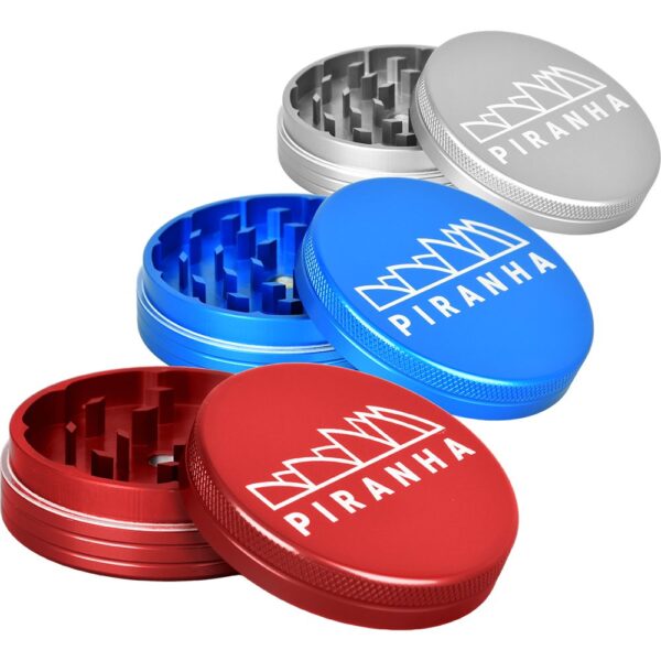 Piranha Compact Aluminum Grinder | 2pc | 2.5"