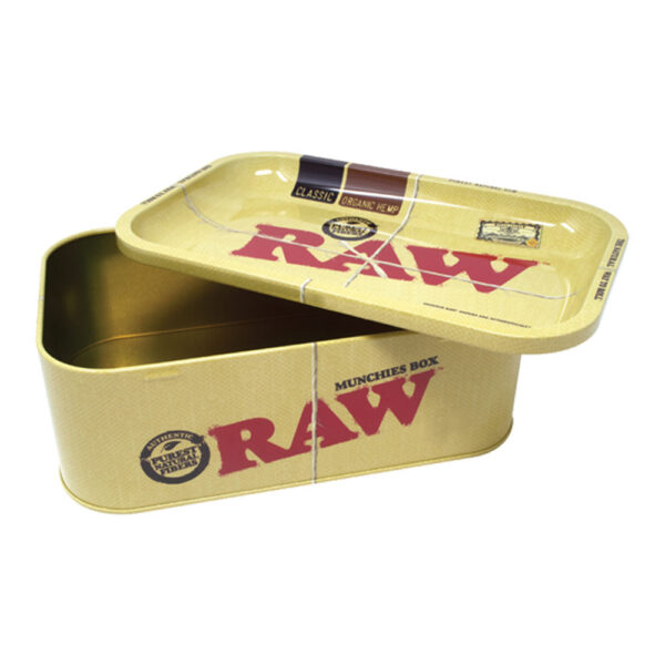 RAW Munchies Metal Storage Box - 10.75"x 6.75"