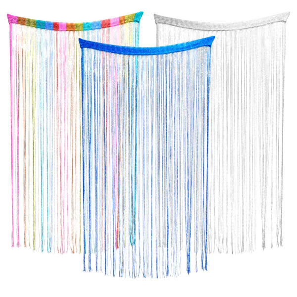 Mystical Glitter Window Curtain - 38"x80"/ Colors Vary