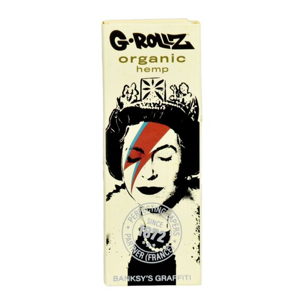 G-ROLLZ x Banksy's Graffiti Papers + Tips | 50pc | 1 1/4 | 24pk Display - Image 3