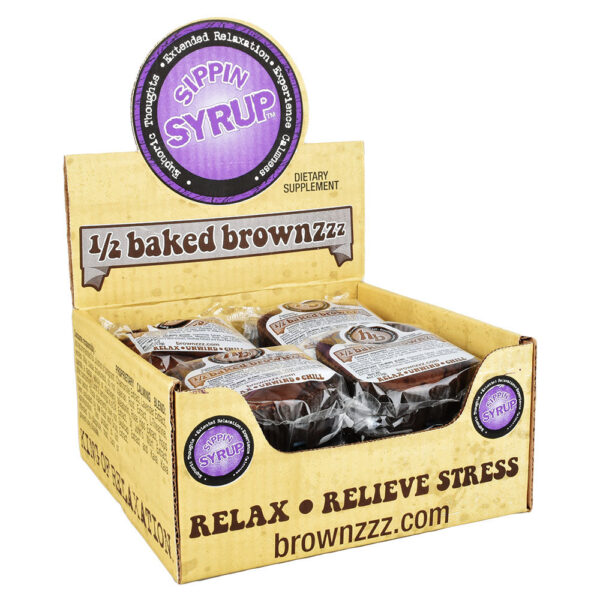 Baked Brownzzz Relaxation Supplement | 12pc Display