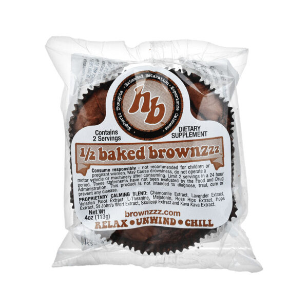 Baked Brownzzz Relaxation Supplement | 12pc Display - Image 2