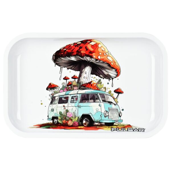 Pulsar Metal Rolling Tray - Pop Up Camper / 11"x7"