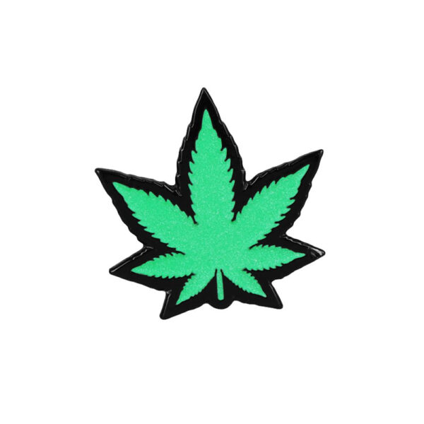 Wood Rocket Hemp Leaf Soft Enamel Lapel Pin - Image 5