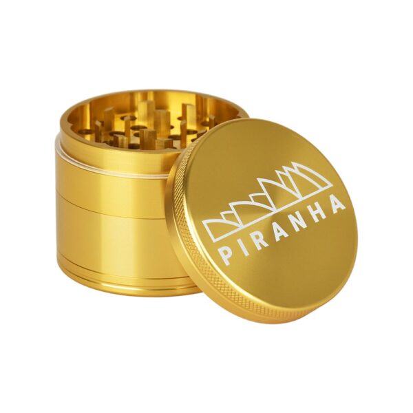 Piranha Pollinator Aluminum Grinder | 4pc | 2.2" - Image 5