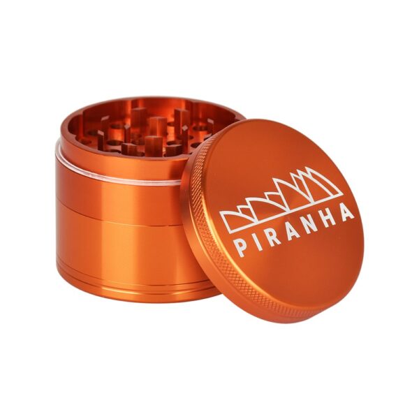 Piranha Pollinator Aluminum Grinder | 4pc | 2.2" - Image 8