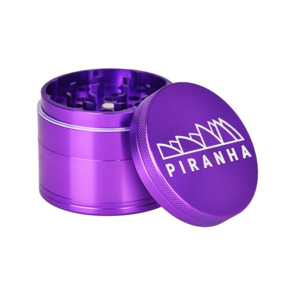 Piranha Pollinator Aluminum Grinder | 4pc | 2.2" - Image 10