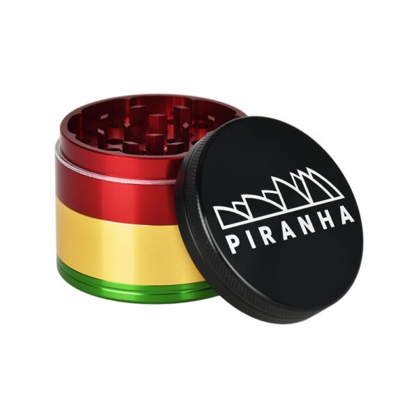 Piranha Pollinator Aluminum Grinder | 4pc | 2.2" - Image 11