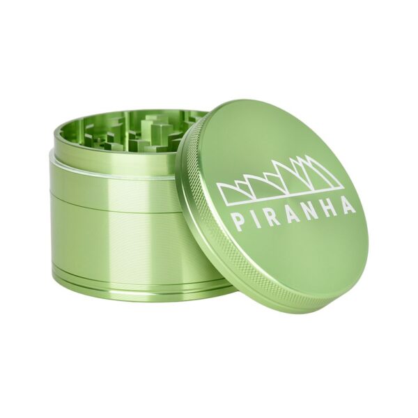 Piranha Pollinator Aluminum Grinder | 4pc | 3" - Image 5