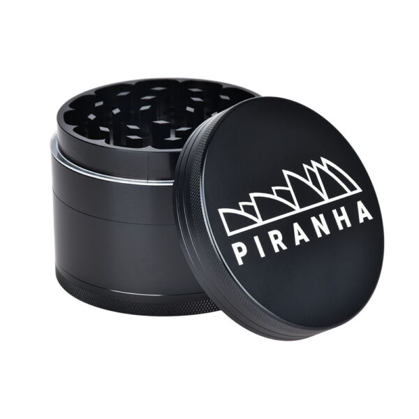 Piranha Pollinator Aluminum Grinder | 4pc | 3.5" - Image 2