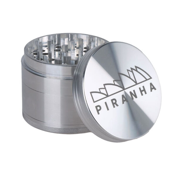 Piranha Pollinator Aluminum Grinder | 4pc | 3.5" - Image 4