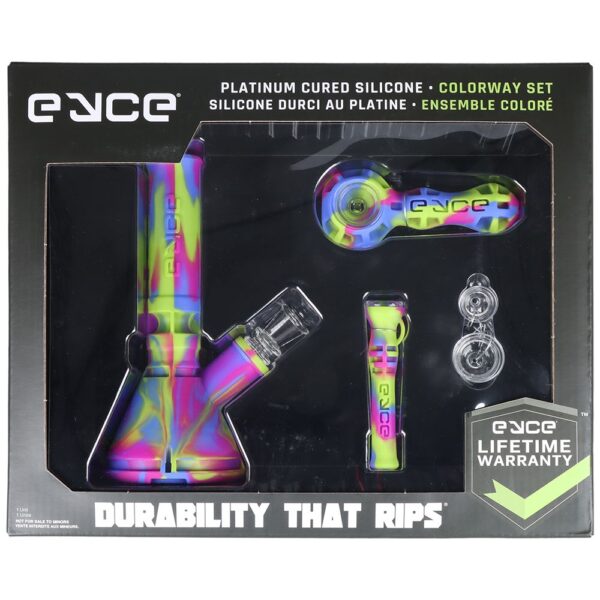 Eyce Colorway Silicone Herb Pipes Box Set | 5pc - Image 6