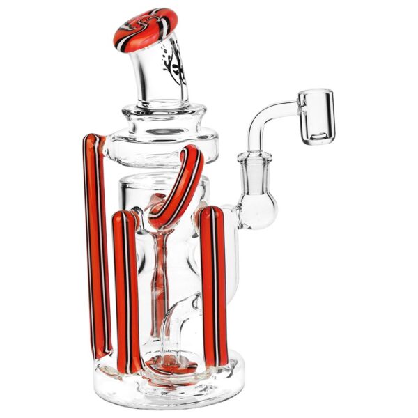 Pulsar Wig Wag Space Station Recycler Glass Dab Rig | 8.5" | 14mm F - Image 5