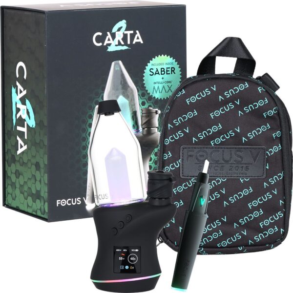 Focus V CARTA 2 eRig MAX Oil Atomizer & Saber Hot Knife Bundle | 2000mAh - Image 4