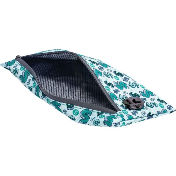 Smell Proof Zippered Fabric Pouch | 11" x 6" - Image 7