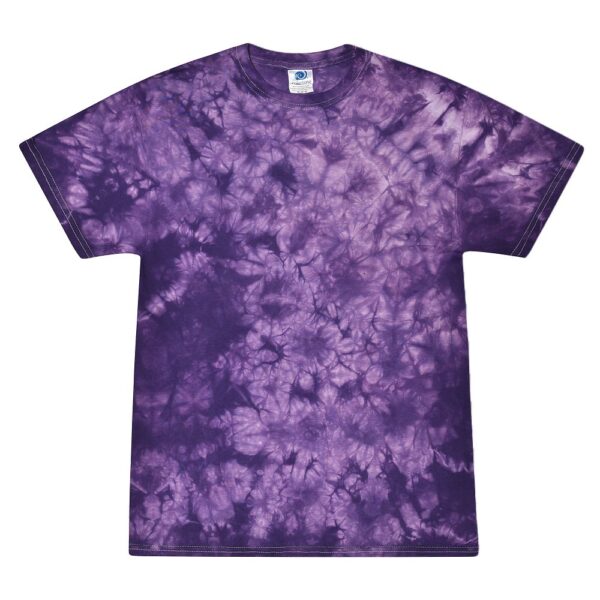 Short Sleeve Tie Dye T-Shirt | Crystal Purple