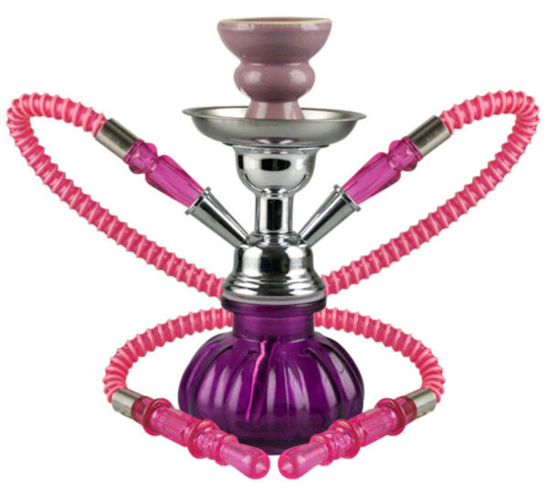 10" Pumpkin 2-Hose Premium Hookah - Image 2