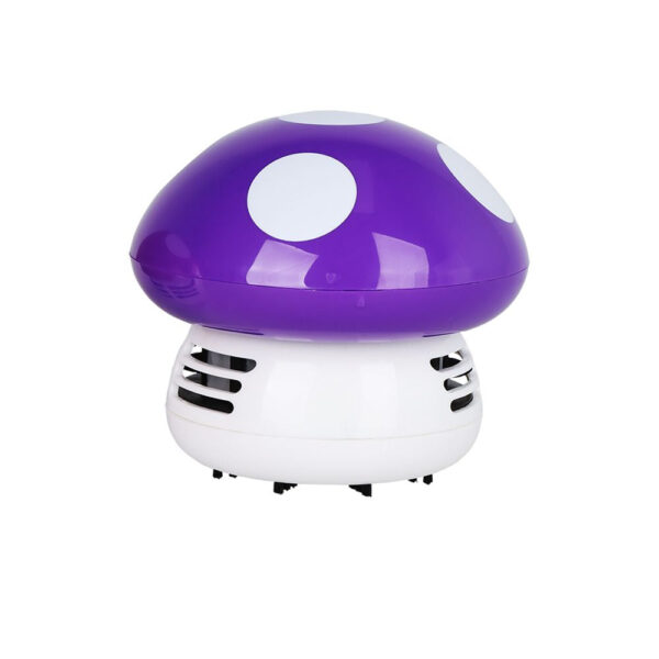 Mushroom Desktop Vacuum Cleaner - 3.5" x 3.75" / Colors Vary - Image 3