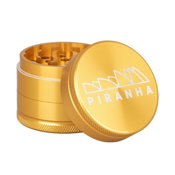 Piranha Grind-and-Store Aluminum Grinder | 3pc | 2" - Image 4