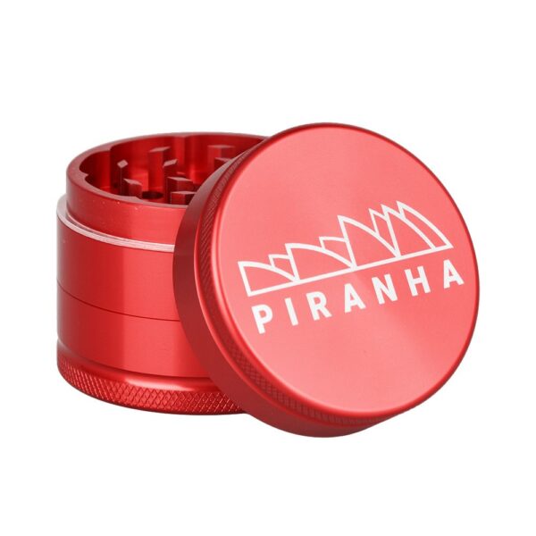 Piranha Grind-and-Store Aluminum Grinder | 3pc | 2" - Image 11