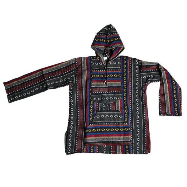 Hippie Cotton Baja Hoodie | Colors Vary - Image 2
