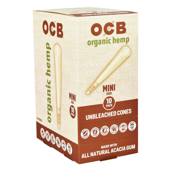 OCB Organic Hemp Cones | 24pc Display - Image 2