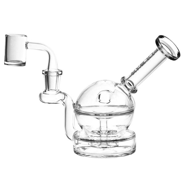 Pulsar Clear Ball Recycler Dab Rig - 5.25" / 14mm F - Image 2