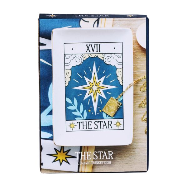Tarot Card Ceramic Trinket Dish | 6.6"x4.5" - Image 7