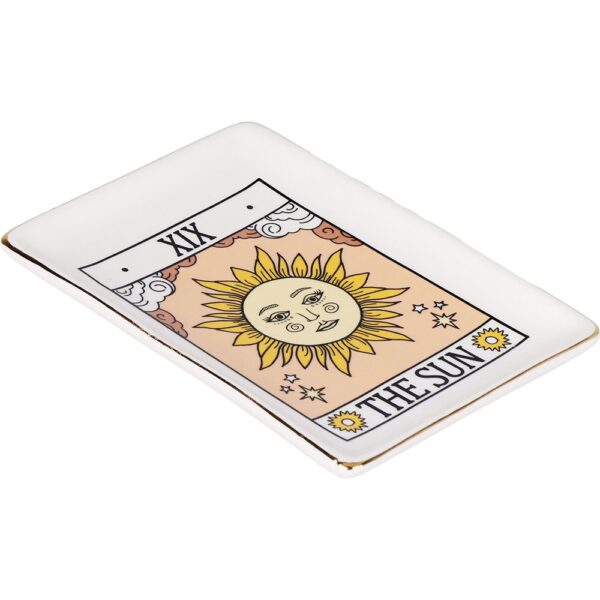 Tarot Card Ceramic Trinket Dish | 6.6"x4.5" - Image 6